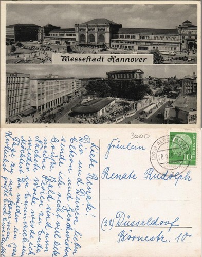Ansichtskarte hannover bild - hannover, 2