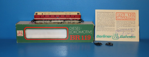 Zeuke berliner diesellok - zeuke, tt