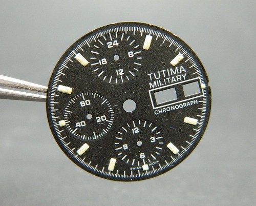 Tutima military chronograph - military,