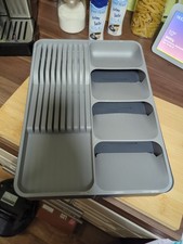 Schubladen Einteilung ausziehbar für Besteck und Messer