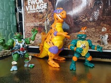 💥🦖 3x TMNT 1993 Cave