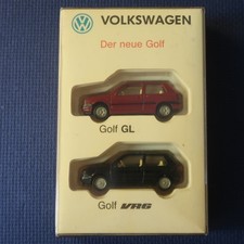 WIKING Set VOLKSWAGEN Der neue Golf GL + VR6  (Modellauto H0 1:87)