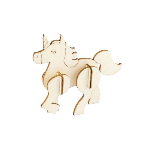 Holz steckfigur einhorn - holz-steckfigur,