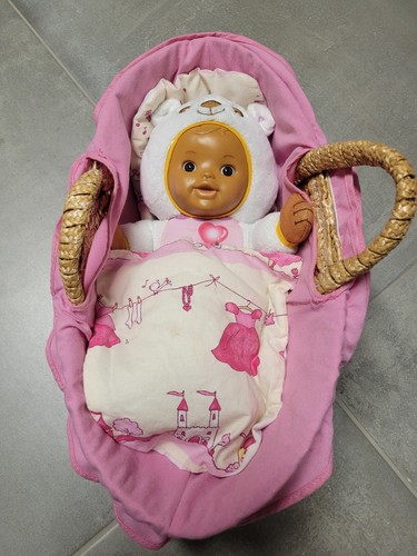 Baby puppe mit korb vtech - puppe,