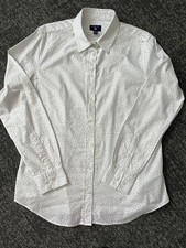 Gant Bluse Gr. 42 Weiß mit