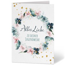 Jugendweihe Karte XXL