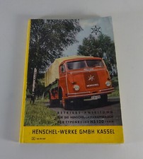 Betriebsanleitung Henschel LKW