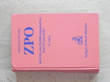 Thomas / Putzo - ZPO Zivilprozeßordnung (C.H. Beck'sche, 22. Auflage, 1999)
