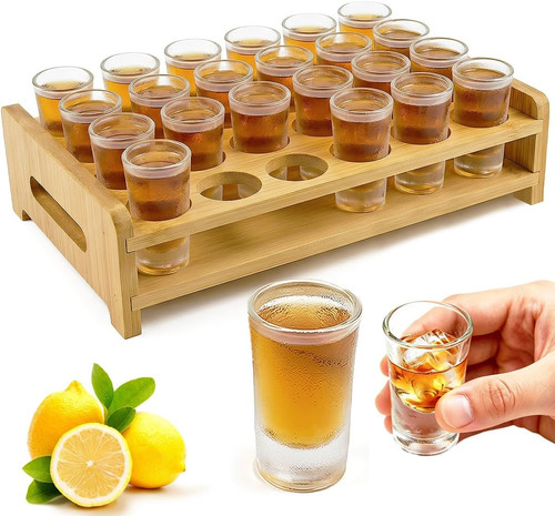 24er set schnapsgläser mit - set,
