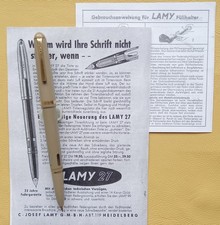 Lamy 27, Füllfederhalter mit 14ct Gold-Feder "M" , 1950-er Jahre