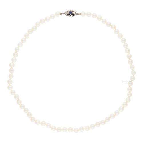 Perlencollier 585 000 14 - perlencollier, (14