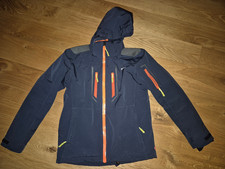 Winterjacke Rossi dunkelblau Junge Gr. 146/152 mit Schneefang