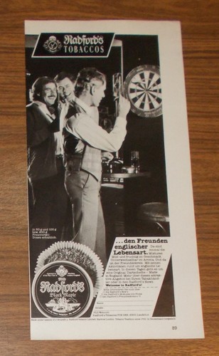 Seltene werbung radford - werbung, radford's