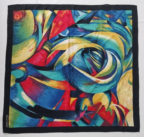 Franz marc seidentuch silk - marc, seidentuch.