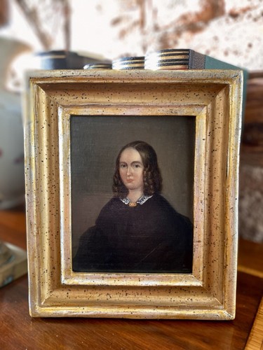 Biedermeier portrait einer - portrait,