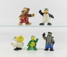 Petzi === 5 x Figuren Bully Bullyland 1978 kompletter Satz