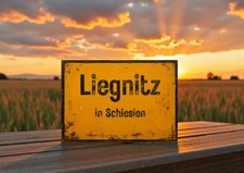 Ortsschild liegnitz - ortsschild, in