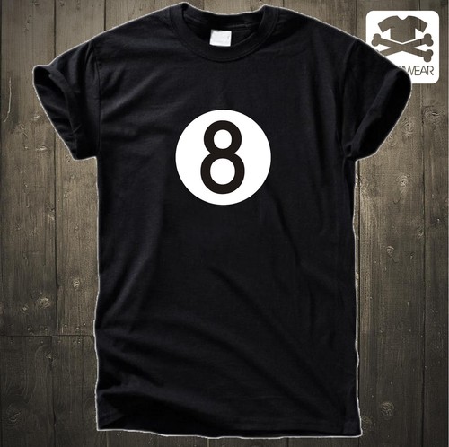 Eight ball billardkugel - nr, 8