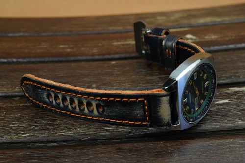 Uhrenarmband colorum schwarz - uhrenarmband,
