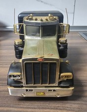 Revell 1/24 Scale 08891 - Peterbilt 359 Truck - Black/ Bare Metal Reworked