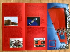 Info Box Berlin Flyer über Neubebauung Potsdamer Platz 1995 Lot24/5-413-1135