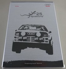 Pressemappe Audi 25 Jahre
