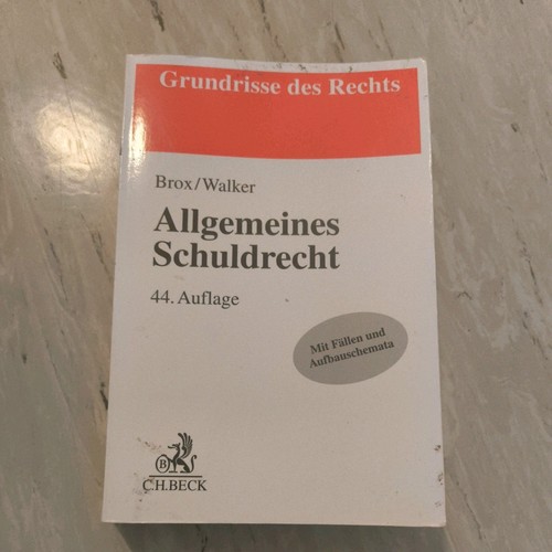 Allgemeines schuldrecht von - allgemeines,