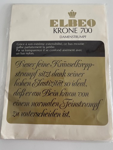 Elbeo krone 700 damenstrumpf - krone,