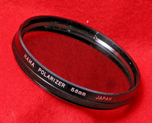 M58 hama polfilter polarizer - m58,