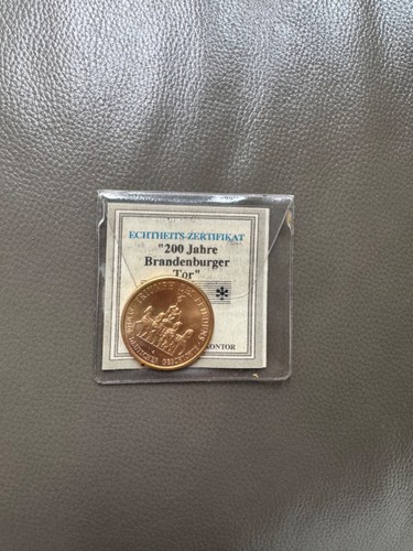 Gedenkprägung 200 jahre - gedenkprägung,
