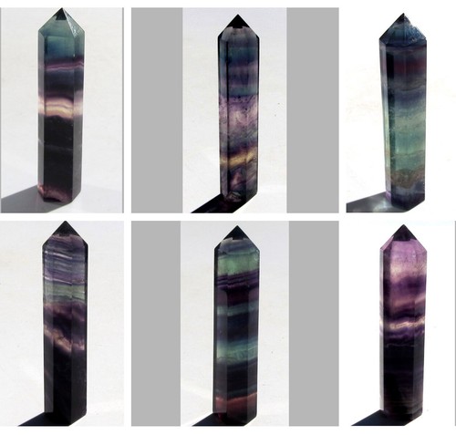 Fluorit obelisk spitze - fluorit,
