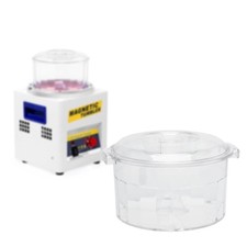 Poliermaschine Schüssel Stabile Poliertrommel zum Entgraten Schleifen Kupfer