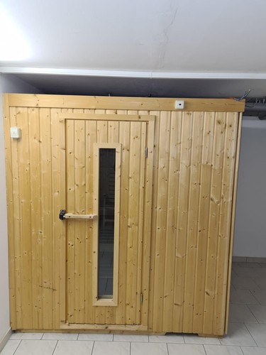 Sauna aus massivholz - sauna, inkl.