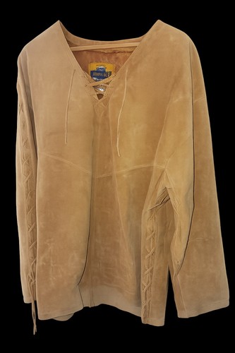 Vintage wildlederhemd john - wildlederhemd, f