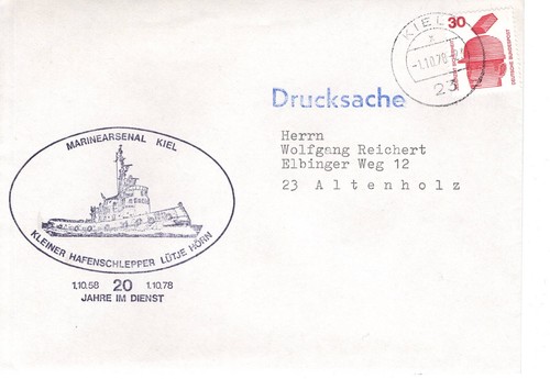 Schiffspost marinearsenal kiel - schiffspost,