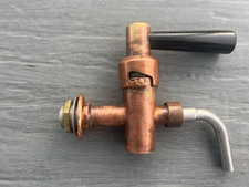 Bierzapfhahn  Reiberschankhahn Bierschankhahn  Messing Kupfer Brauerei SK 16.54
