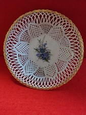 Porzellanschale Cluj-Napoca Romania Porzellan Schale weiß mit floralem Dekor