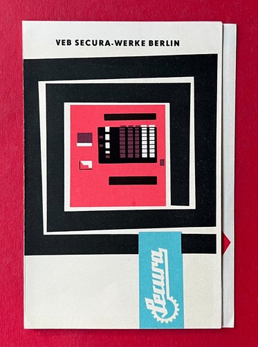 Ddr reklame prospekt 1959 - reklame, veb