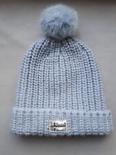 Napapijri Mütze mit Bommel one size Blau NEU mit Wolle/Alpaka