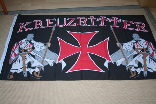 Fahne flagge kreuzritter - fahne, 2