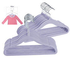 20-100 Kleiderbügel Kinder Samt Baby Bügel Anzug Hemdbügel Rockbügel Anti-Rutsch