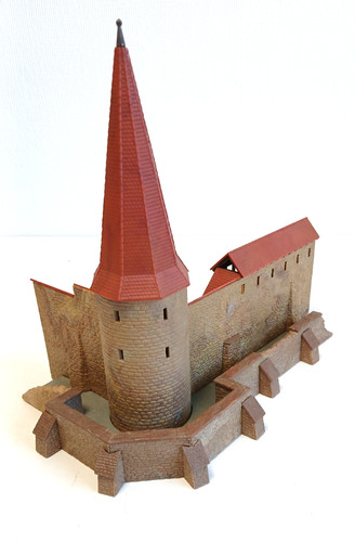 Kibri stadtmauer rundturm - kibri,