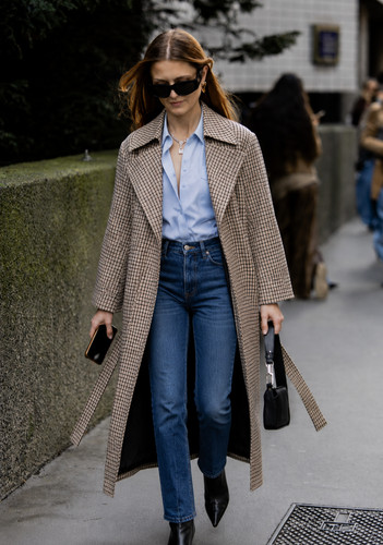 Zara trenchcoat beige grün - zara,