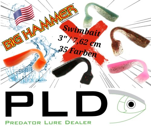 Big hammer swimbait 7 - hammer, (7,62