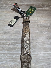 Hunter Halsband Leder 55 cm x 38 mm