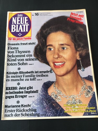 Neues blatt 1973 - neues,