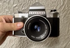 M42 PENTACON Spiegelreflexkamera PRAKTICA MAT & Tessar 2,,8/50 -  Guter Zustand!