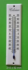 Emaille - Thermometer, außen