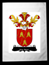 Flagge Wappen Familie Crest -