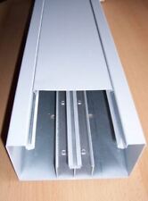 4m Tehalit Hager BRS 70x210 Metall Stahl Brüstungskanal Kabelkanal Untertei grau